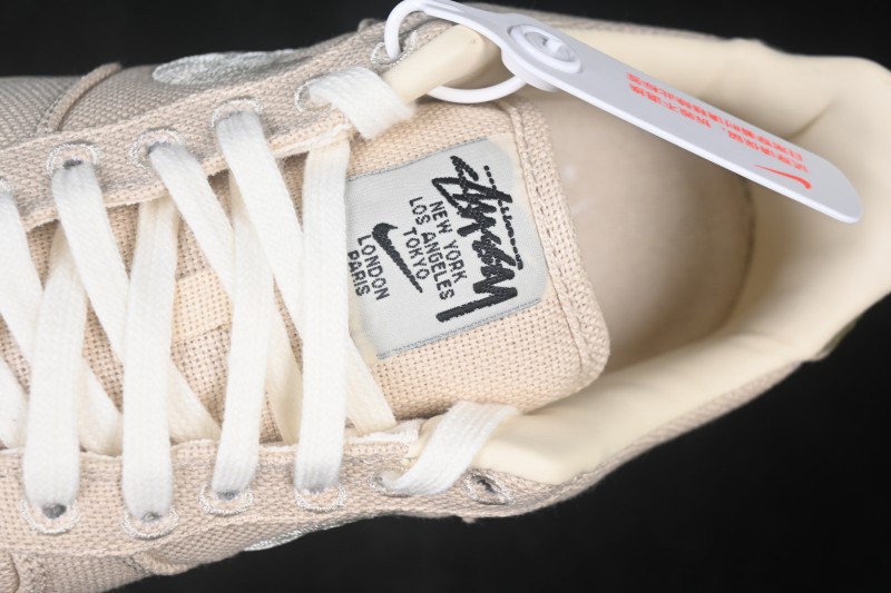 Nike Air Force 1 '07 Low Stussy Collaboration Casual Skateboarding Shoes - CZ9084-200