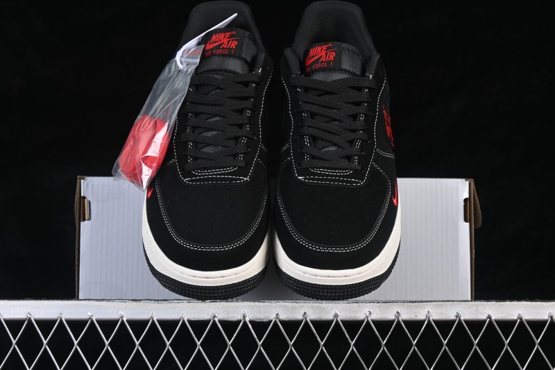Nike Air Force 1 '07 Low x Comme des Garcons Play Black Heart Sneakers - LD1999-007