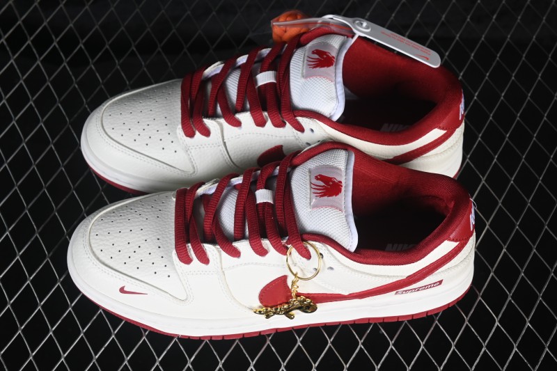 Nike SB Dunk Low Year of the Horse Limited Edition Custom Low-Top Skateboarding Shoes - AJ6817-004