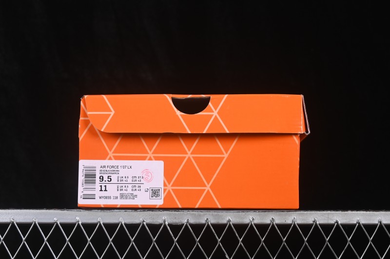 Nike Air Force 1 '07 Low Collaboration Casual Skateboarding Shoes with Full-Length Air Cushion - WY0655-118