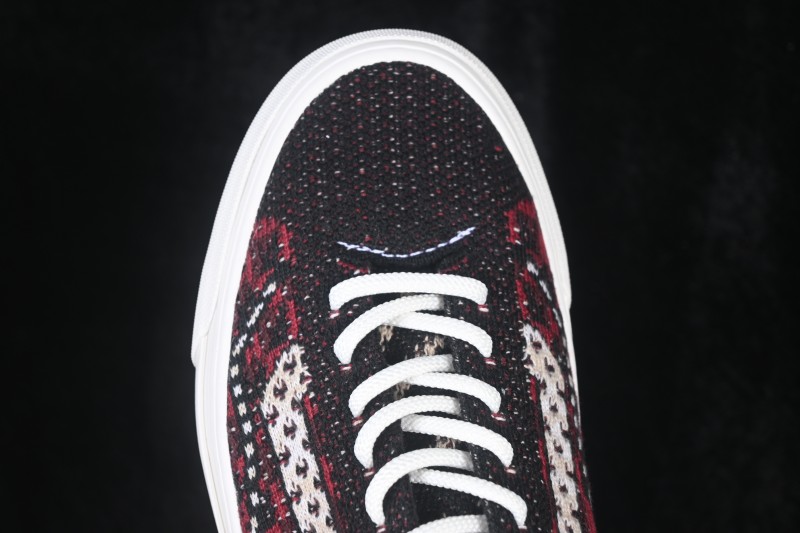 Vans Old Skool 36 Knit High-End Low-Top Casual Skate Shoes with Breathable Knitted Upper - VN000EFKBRD