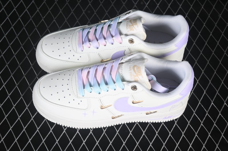 Nike Air Force 1 '07 Low Hand-Painted Starry Sky Casual Skateboarding Shoes - FV3654-511