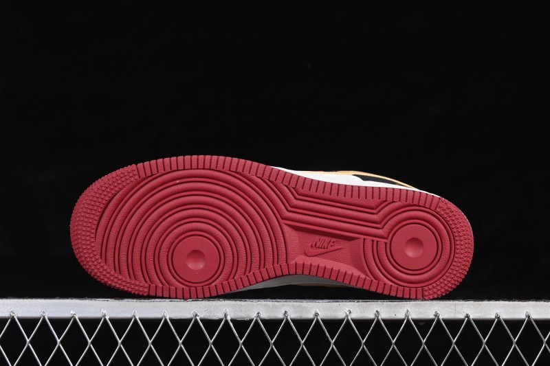 Nike Air Force 1 '07 Low Chinese New Year Edition Red Black Gold Colorway Casual Skateboarding Shoes - JP2026-139