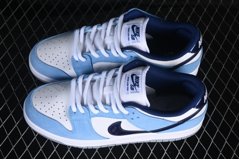 Nike SB Dunk Low Ocean Blue Premium Custom Low-Top Skateboarding Shoes - BP0508-038