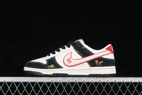 Nike SB Dunk Low Chinese New Year Year of the Horse Lucky Gold Horse Limited Custom Low-Top Casual Skateboarding Shoes - FC1688-259