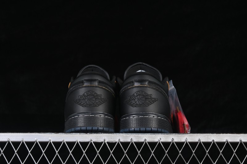 Nike Air Jordan 1 Low AJ1 Basketball Sneakers with Black Cherry Red Colorway - IQ3460-010
