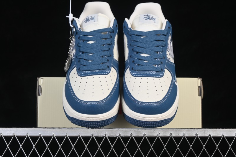 Nike Air Force 1 '07 Low Collaboration Skateboarding Shoes with Full-Length Air Cushion - XL1979-132