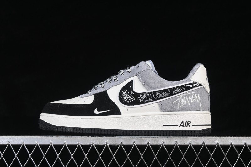 Nike Air Force 1 '07 Low Basketball Shoes with Classic Leather Upper and Air-Sole Cushioning - SS1979-013