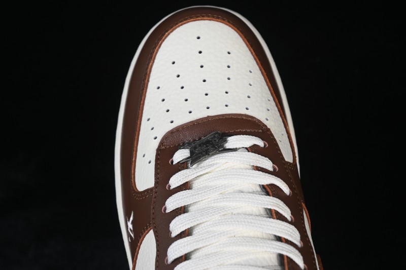 Nike Air Force 1 '07 Low Chinese New Year Year of the Horse Edition Brown Cream White Low-Top Casual Sneakers - XY9025-008