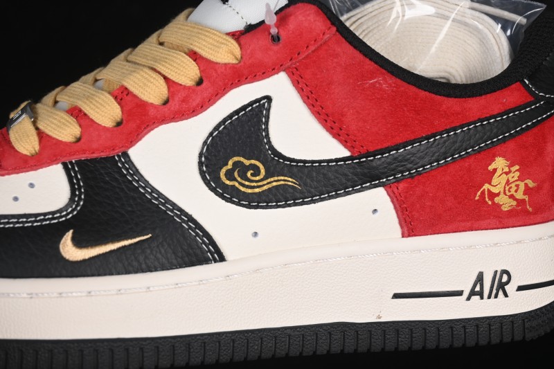 Nike Air Force 1 '07 Low Chinese New Year Year of the Horse Limited Edition Casual Sneakers - XD0028-004
