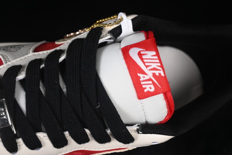 Nike Air Force 1 '07 Low Red and White Contrast Color Casual Skateboarding Shoes - JP2026-156