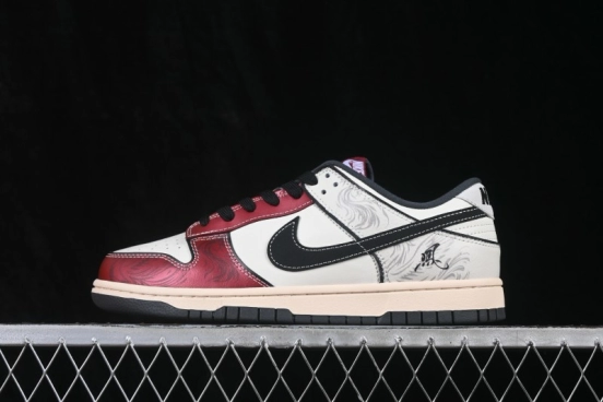 Nike SB Dunk Low Skateboarding Shoes with Cushioned Collar - WR0508-186