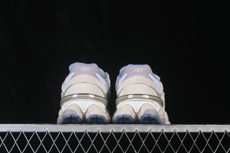 New Balance NB9060 Retro Running Shoes with ABZORB Cushioning and Suede Overlays - U90601RJ