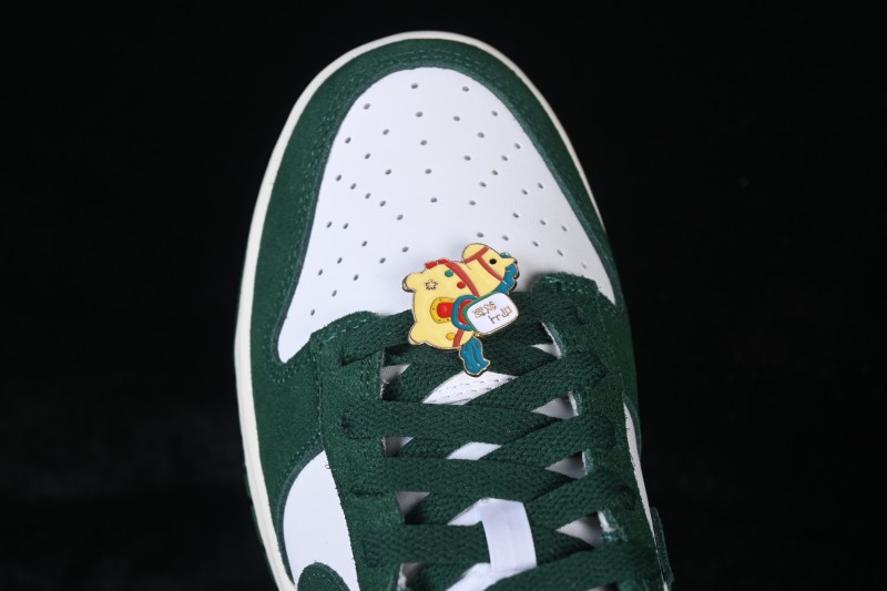 Nike SB Dunk Low Year of the Horse White Green Skateboarding Shoes - IB4417-100