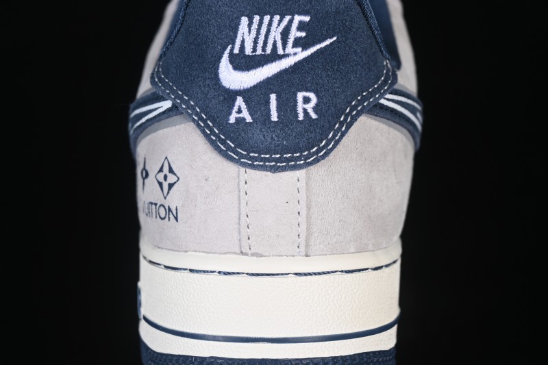 Nike Air Force 1 '07 Low Collaboration Grey Blue Tone Low Top Casual Skateboarding Shoes - SS1979-011