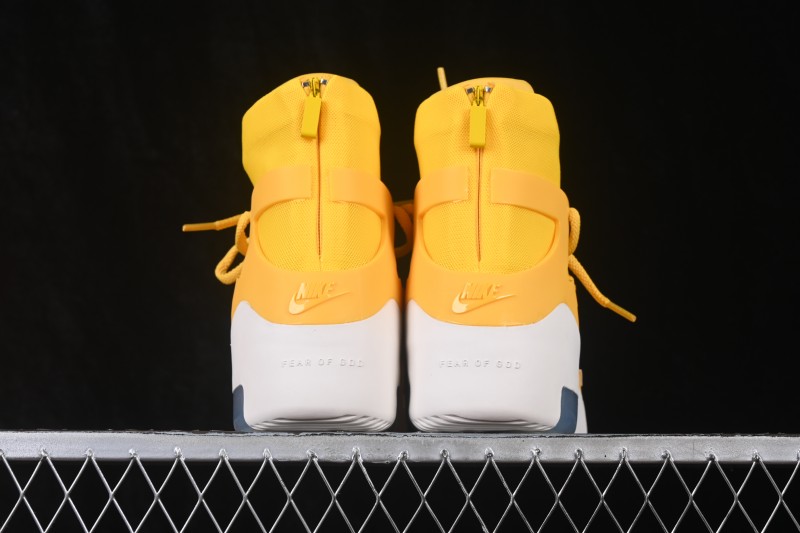 Nike Air Fear of God 1 String High-Top Basketball Sneakers with Double Zoom Air Cushioning - AR4237-700