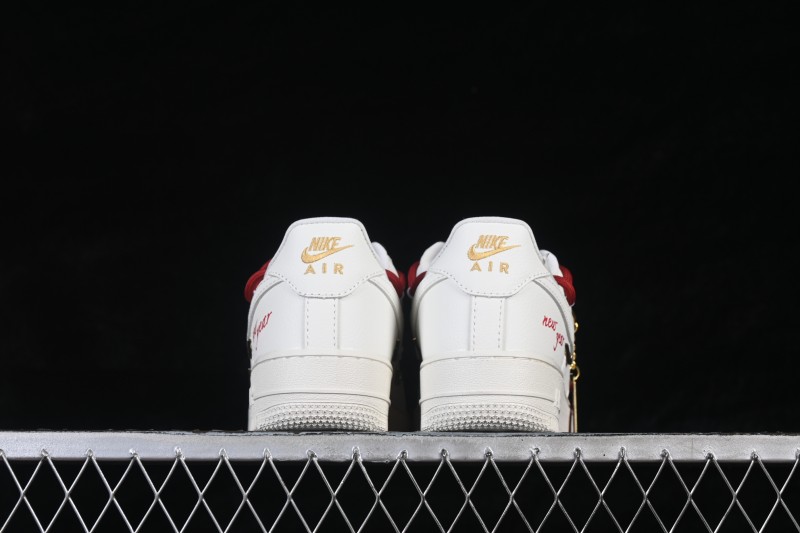 Nike Air Force 1 '07 Low Chinese New Year Casual Sneakers with Festive Embroidery - FV3654-111