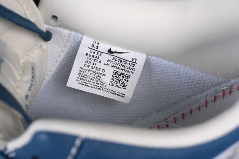 Nike Air Force 1 '07 Low Collaboration Skateboarding Shoes with Full-Length Air Cushion - XL1979-132