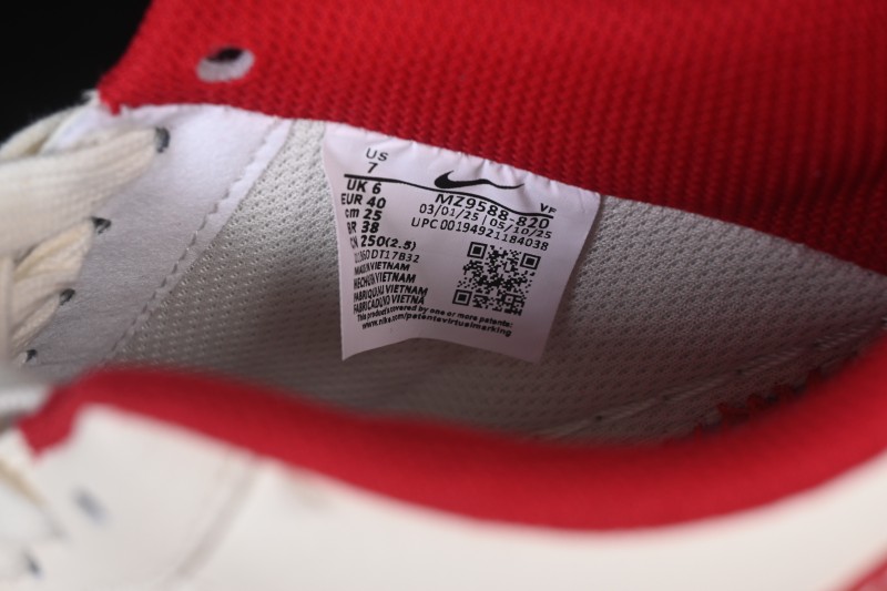 Nike Air Force 1 '07 Low Year of the Horse Limited Edition Red Swoosh Casual Sneakers - MZ9588-820