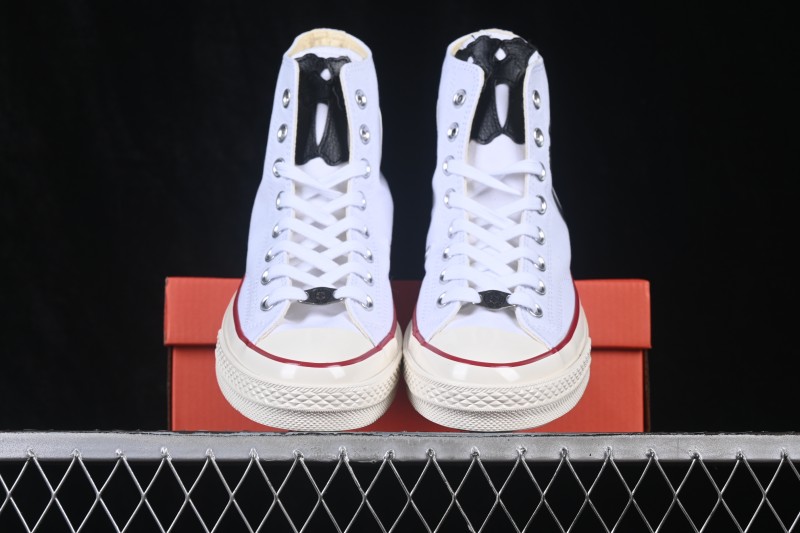 Converse Chuck 1970s Chrome Hearts Collaboration High-Top Casual Skate Shoes - 162056C