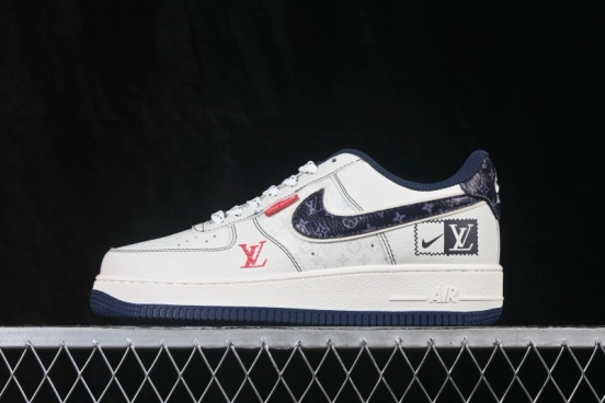Nike Air Force 1 '07 Low Basketball Shoes with Full-Length Air Cushion - MM3399-825