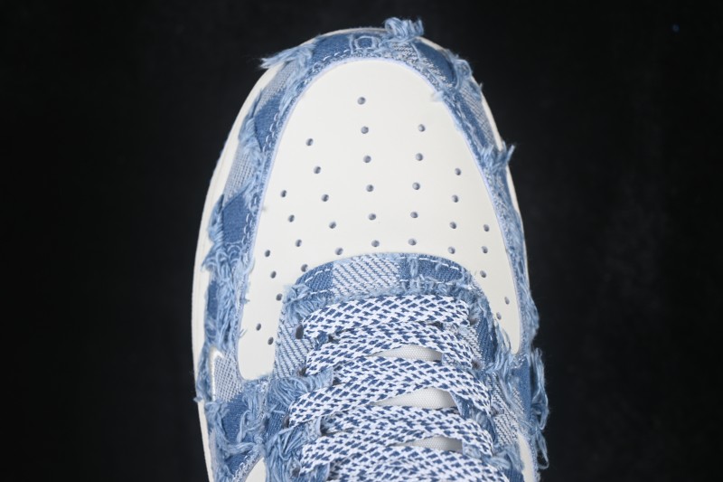 Nike Air Force 1'07 Low Collaboration Skateboarding Shoes with Full-Length Air Cushion - JL8888-002