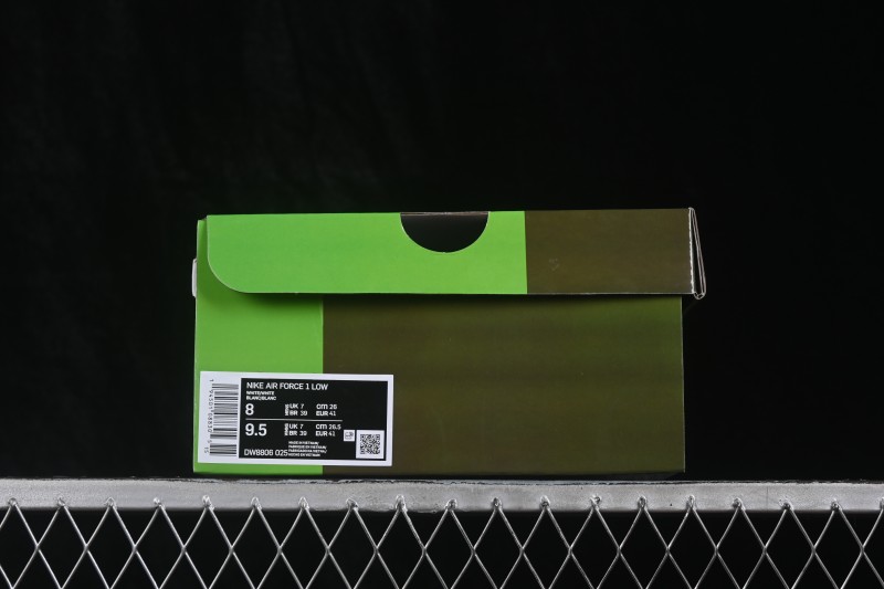 Nike Air Force 1 '07 Low Football Theme Casual Sneakers with Full-Length Air Cushion - DW8806-025