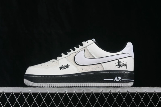 Nike Air Force 1 '07 Low Basketball Shoes with Full-Length Air Cushion - FD9763-102