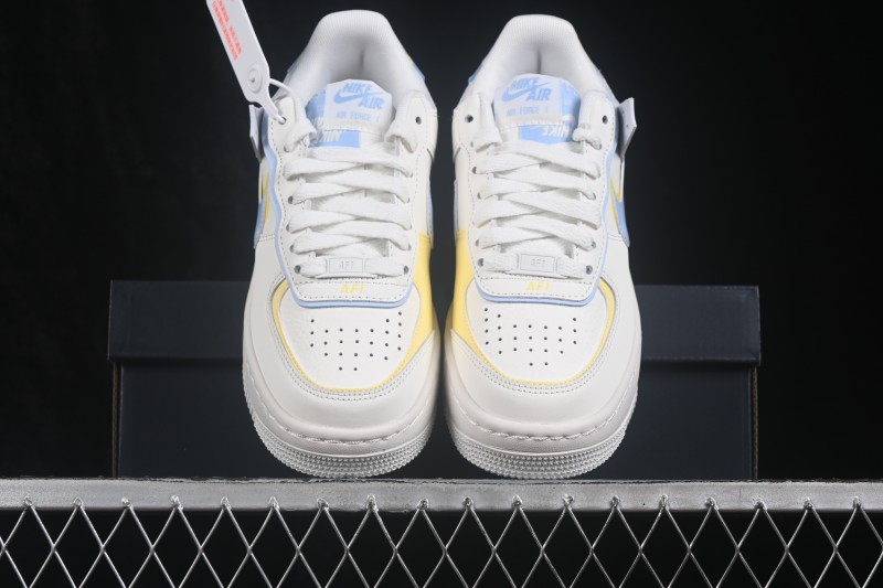 Nike Air Force 1 Shadow Lightweight Elevated Low-Top Casual Sneakers - DZ1847-118