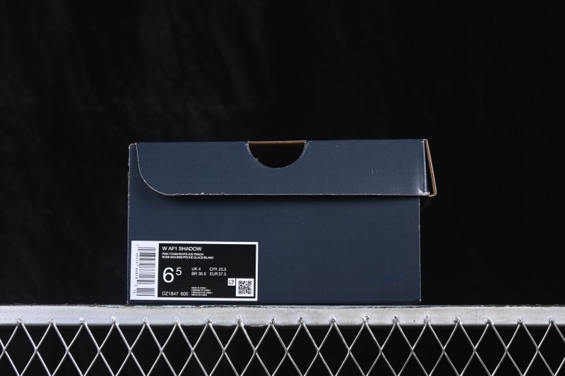 Nike Air Force 1 Shadow Lightweight Elevated Low-Top Casual Sneakers - DZ1847-600