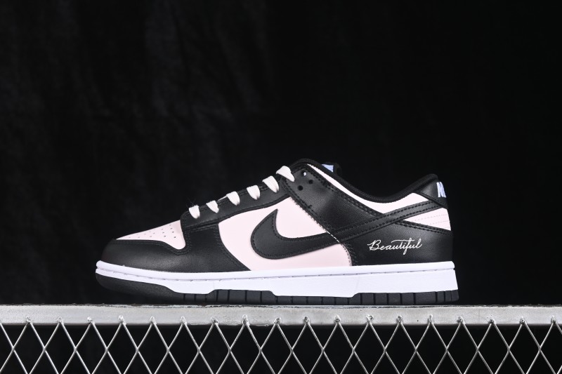 Nike SB Dunk Low Basketball Shoes with Black and Pink Colorway - DD1391-100