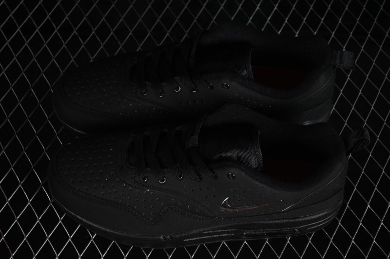 Nike Air Max 1 Retro Running Shoes with Half-Sole Air Cushion - HQ4308-001