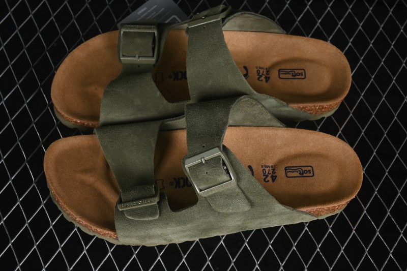 Birkenstock Classic Leather Sandals with Sheepskin Lining and Cork-Latex Footbed - 1010503