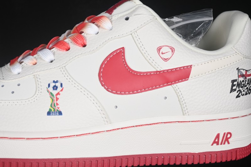 Nike Air Force 1 '07 Low World Cup Theme Air Force One Low-Top Casual Sneakers - DW8806-026