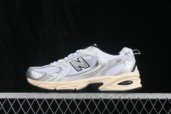 New Balance NB530 Retro Running Shoes with Cushioned Comfort - MR530TA