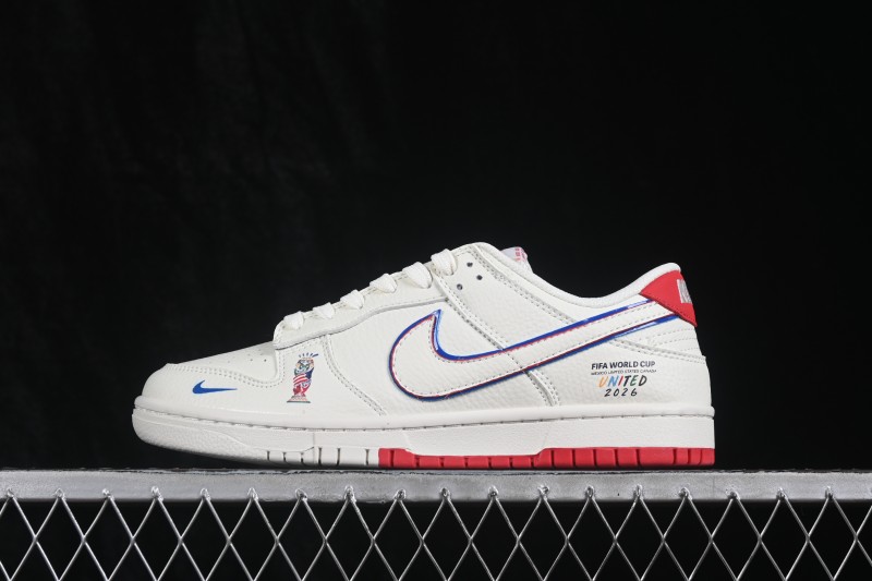 Nike SB Dunk Low World Cup Theme Premium Custom Low-Top Skateboarding Shoes - NH0601-499