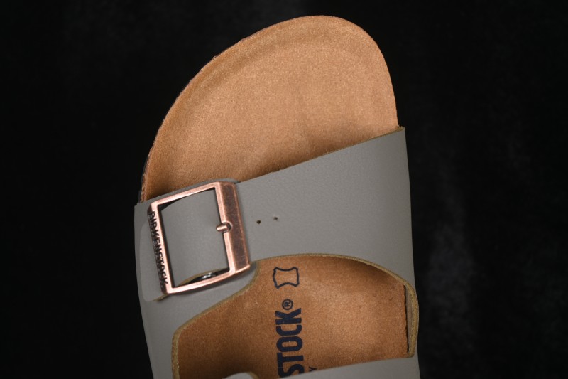 Birkenstock Arizona Soft Footbed Sandals with Shearling Lining and Cork-Latex Sole - 1010503