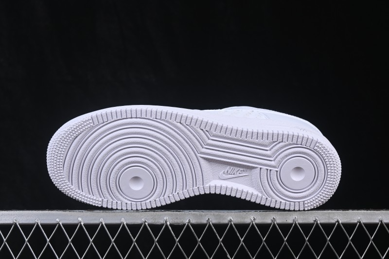 Nike Air Force 1 '07 Low Casual Sneakers with Full-Length Air Cushion - IW1892-111