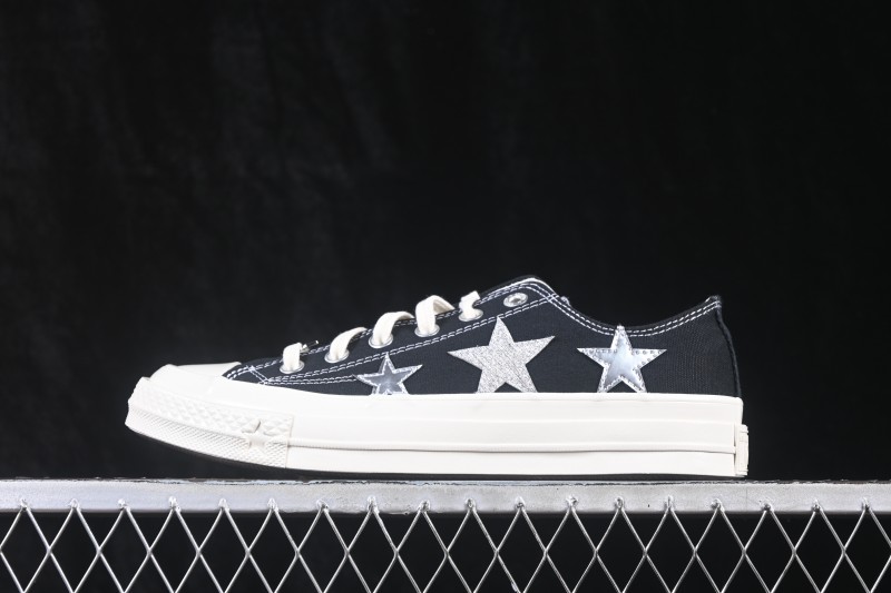 Converse Chuck 70 Star Print Low Top Canvas Sneakers - A24220C