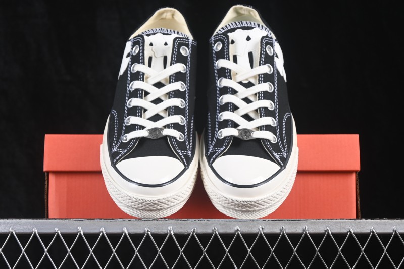 Converse Chuck 70s Chrome Hearts Collaboration Low Top Canvas Shoes - 162058C