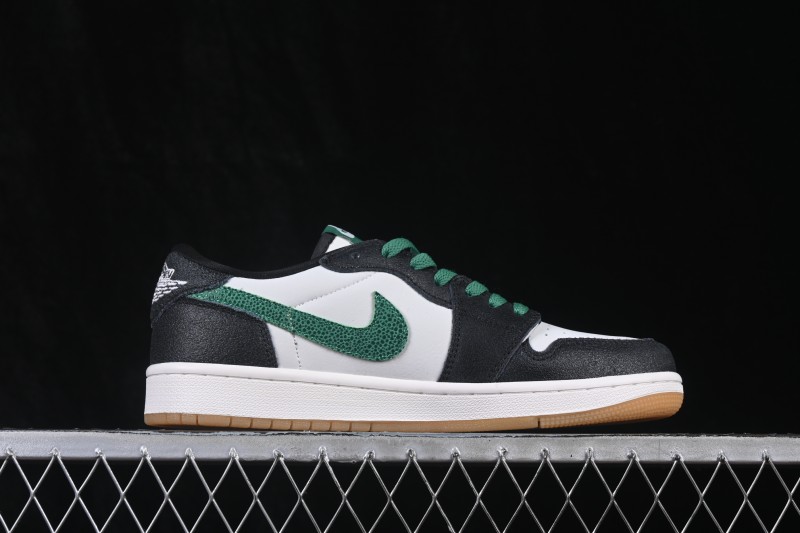 Air Jordan 1 Low AJ1 Pine Green Low-Top Retro Culture Basketball Shoes - IR2283-030
