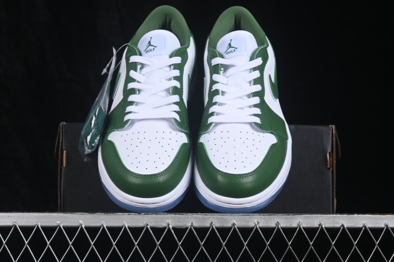 Air Jordan 1 Low AJ1 Olive Green White Low-Top Retro Cultural Basketball Shoes - DD9315-300