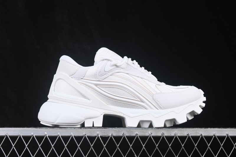 Louis Vuitton Tatic Runner Retro Athletic Thick-Sole Dad Shoes - WHITE