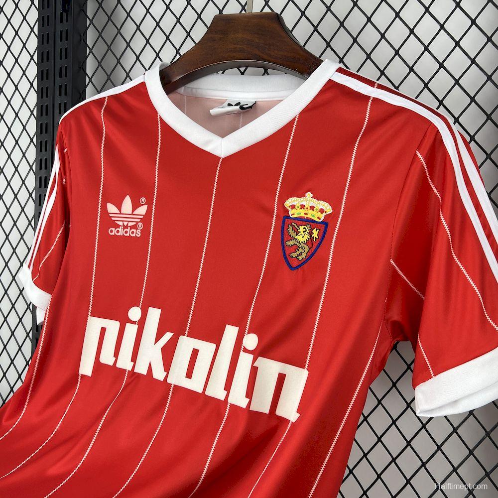 1983/84 Retro Real Zaragoza Home Jersey