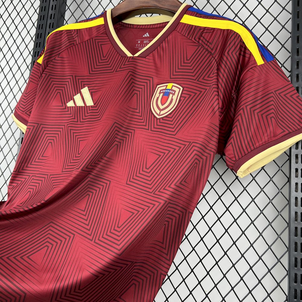 2026 Mens Venezuela World Cup Home Jersey - Halftime