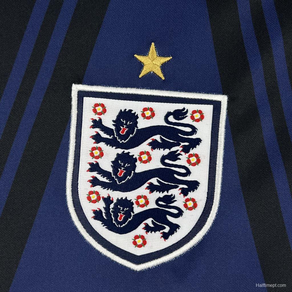 2026 Mens England Hollywood Goalkeeper Long Sleeve Jersey