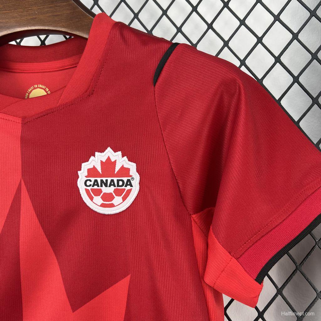 2026 Kids Canada World Cup Home Kit