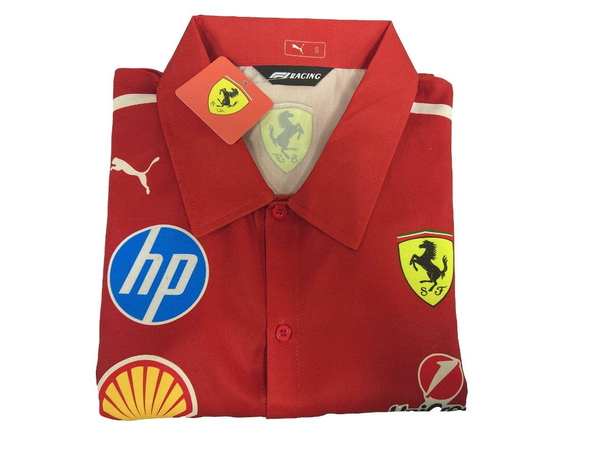 Scuderia Ferrari 2025 Team Short Sleeve Shirt - F1 Racing Style