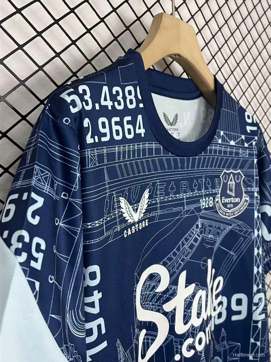 24/25 Everton  Farewell Pre-Match Jersey