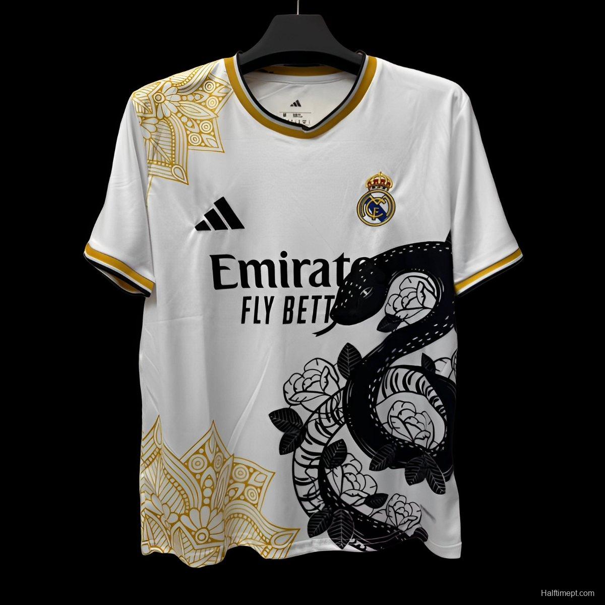 25/26 Real Madrid Purple Special Snake Pattern Jersey